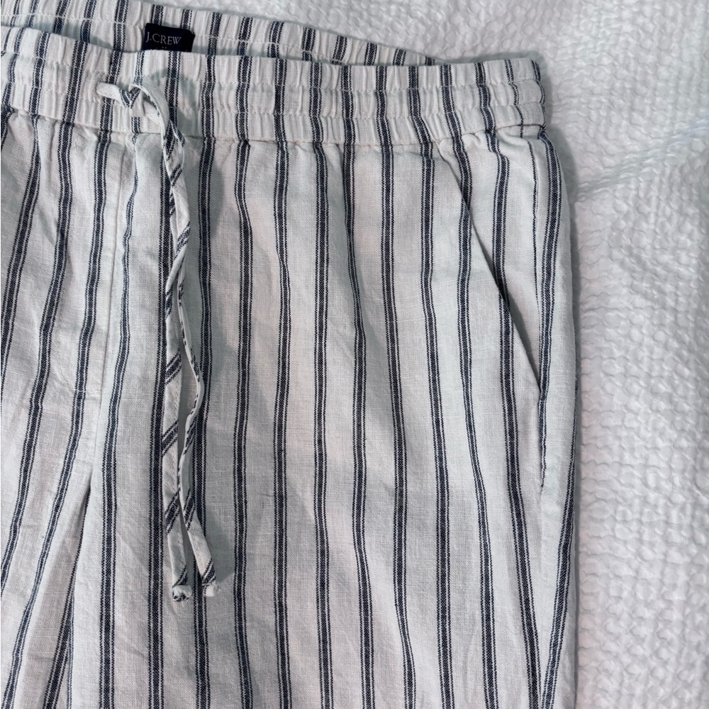 NWT J Crew Linen/Cotton Pants - Picture 2 of 4